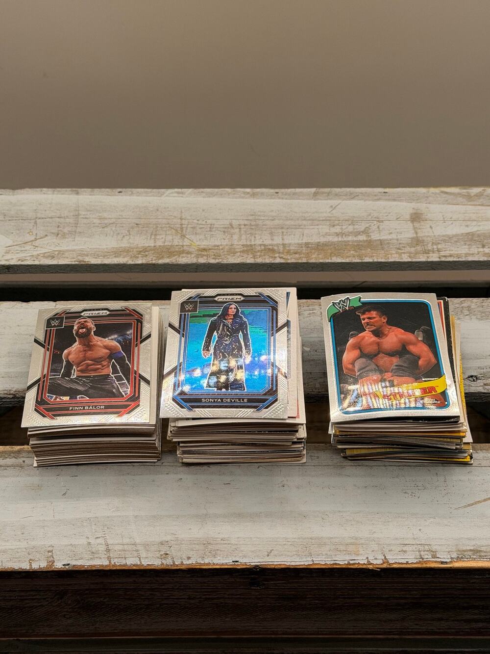 WWE Wrestling Trading Card Collection Lot